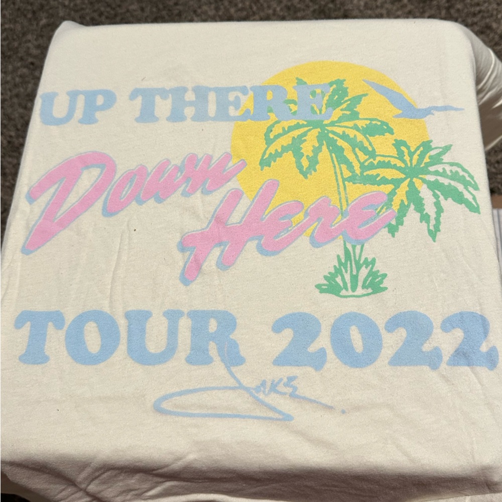NEW Jake Owen Up There Down Here Tour 2022 Graphic Tee